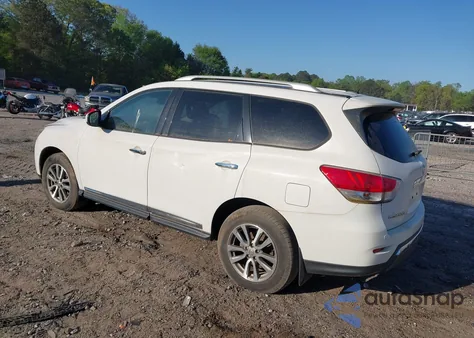 2013 Nissan Pathfinder Sl из США, поврежденный, VIN 5N1AR2MN1DC644859